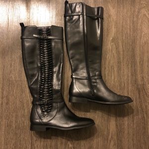 Gianni Bini women’s black riding boots